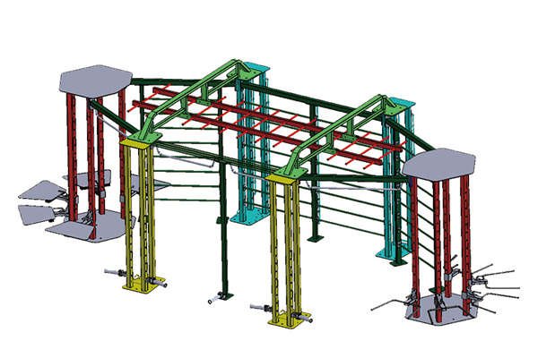 C24 Combination Training Frame Gym Equipment