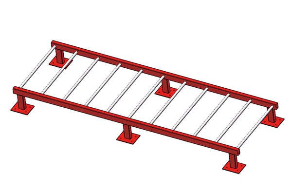 C20 Wall Rack Gym Equipment